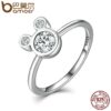 Silver Miky Mouse Ring