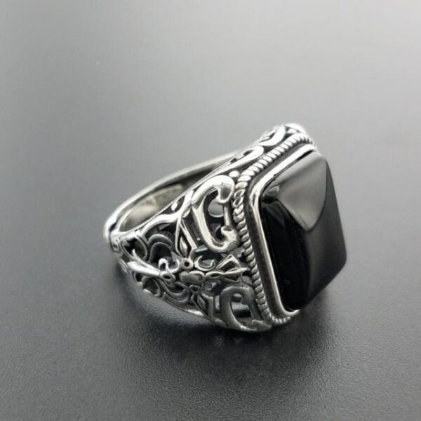 Vintage Silver Ring Unisex - Image 3