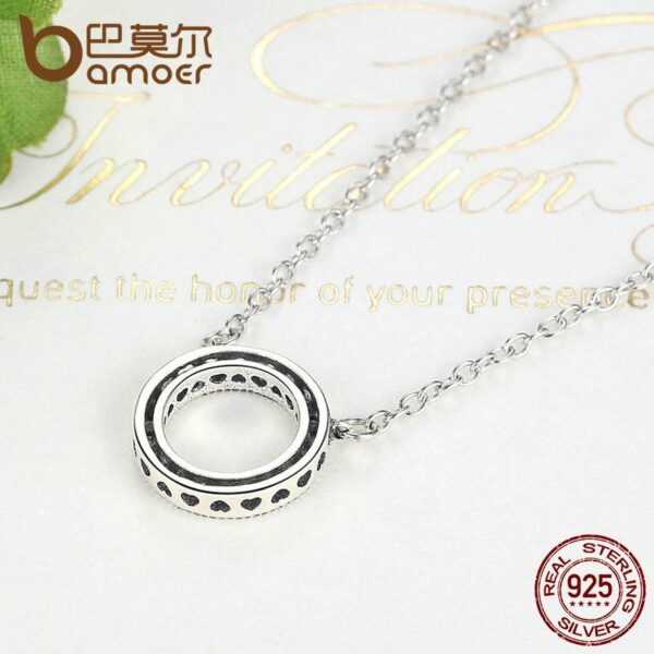 Silver Hearts Clear Round - Image 2