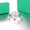 Unisex Tree of Life Silver Ring