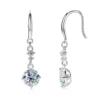 Moissanite Silver Earrings - Image 3