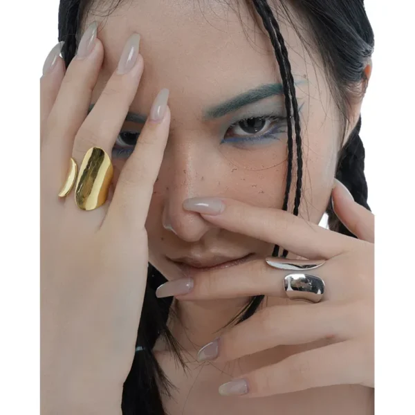 Silver Open Ring