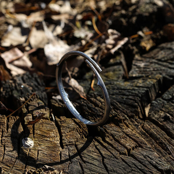Unisex Silver Bracelet - Image 2