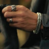 Vintage Silver Bracelet For Men