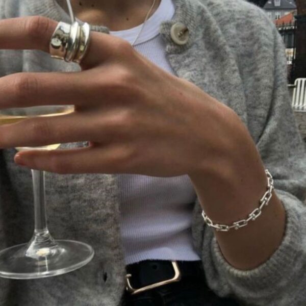 Silver Bracelet Unisex - Image 3